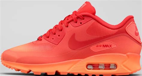 nike air max neon orange und schwarz